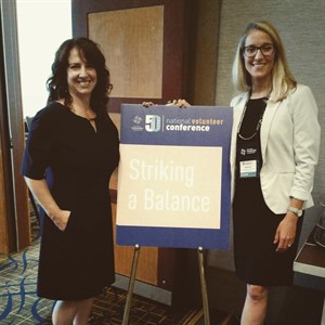 Jamine Blesoff, ND, with Veronica Richardson, CRNP, MSN