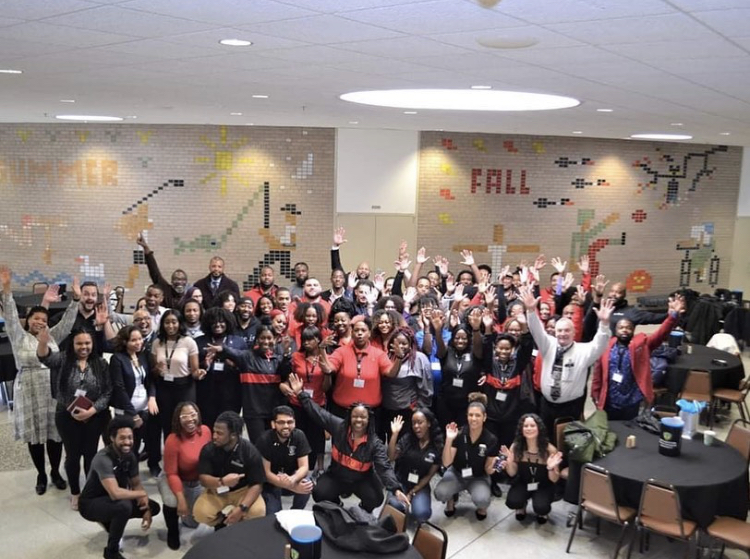 group of NUHS Student American Black Chiropractic Association