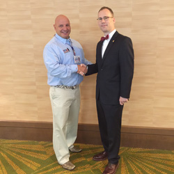 doctor stiefel shaking hands patriot project