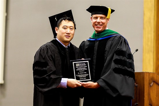 Valedictorian Ayham Dahshan