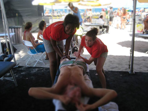 nuhs florida student medical tent volunteer