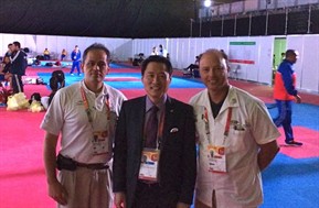 doctor guadagno XXll Central American Games