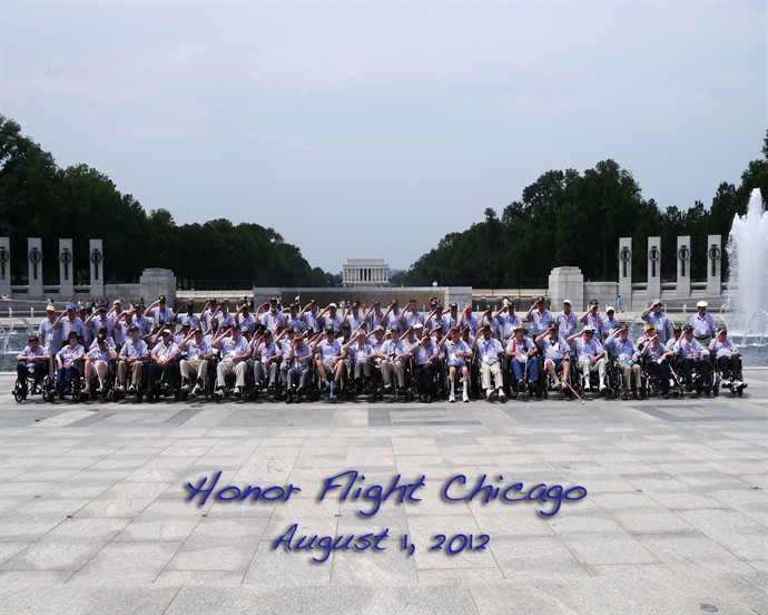 melvin collins honor flight chicago