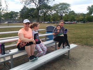 softball spectators