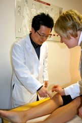 Dr. Hyundo Kim with student