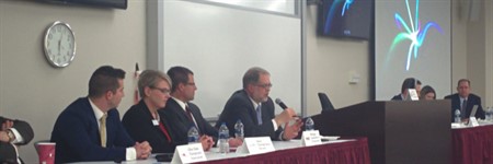 State chiropractic associations members present at student panel