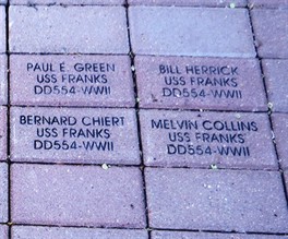 melvin collins memorial brick
