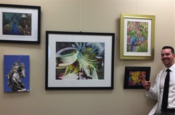 local art exhibit at Pinellas Park Clinic