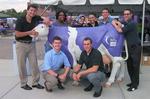 nuhs dc interns at relay for life