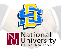 NUHS South Dakota State University logos
