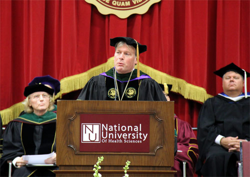 Michael P. Rowane, DO, MS, FAAFP, FAAO commencement address