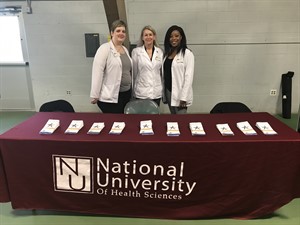 NUHS students at Standdown event