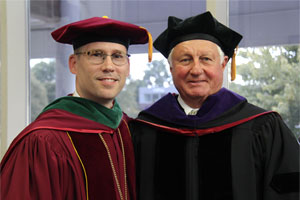 president stiefel senator jones august commencement ceremony