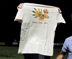 turkey bowl t shirt
