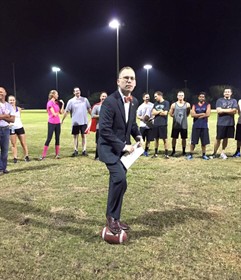 doctor stiefel speech at turkey bowl