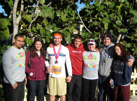 nuhs florida students st pete run volunteer