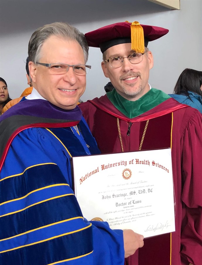 Dr. Joseph Stiefel and Dr. John Scaringe