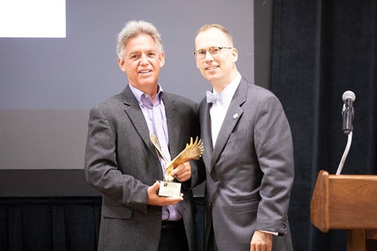 Dr. Burt Rubin Named Alumnus of the Year at NUHS Homecoming 2018