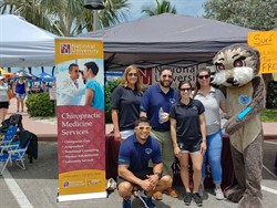 NUHS students at autism event