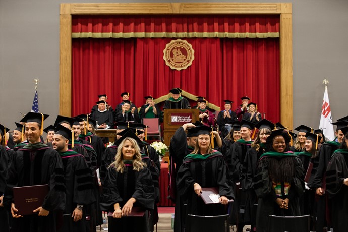NUHS class of 2018 at commencement