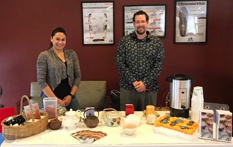 AOM Student Association tea tasting