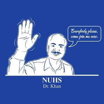 NUHS Dr. Khan tshirt