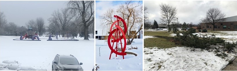 NUHS Winter Exterior