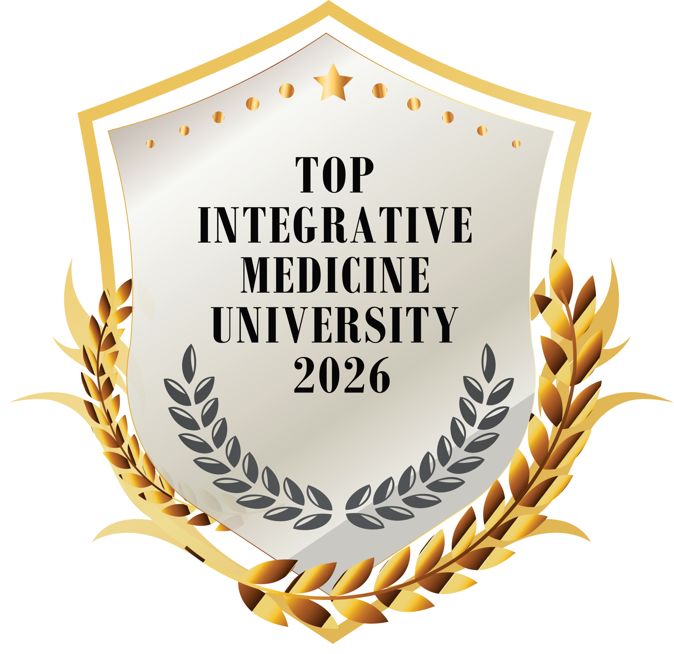 NUHS top integrative medicine university from education insider award badge