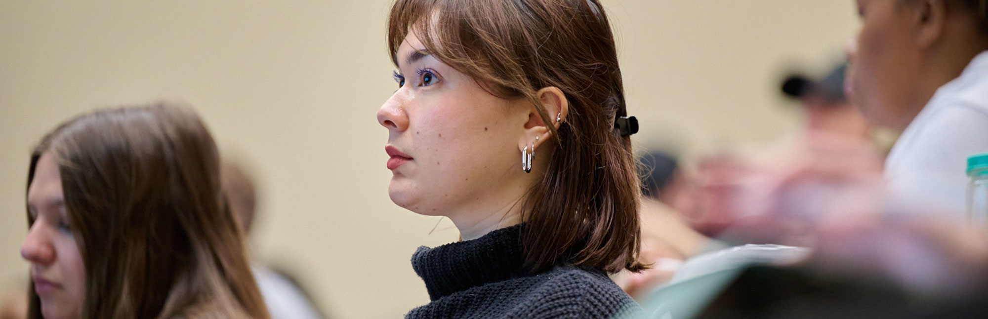 advanced scholars attending class