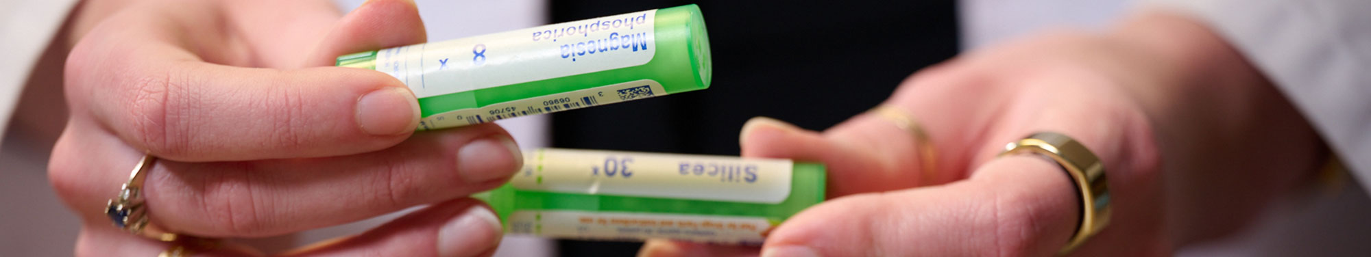 naturopathy student looking at magnesia and silicea