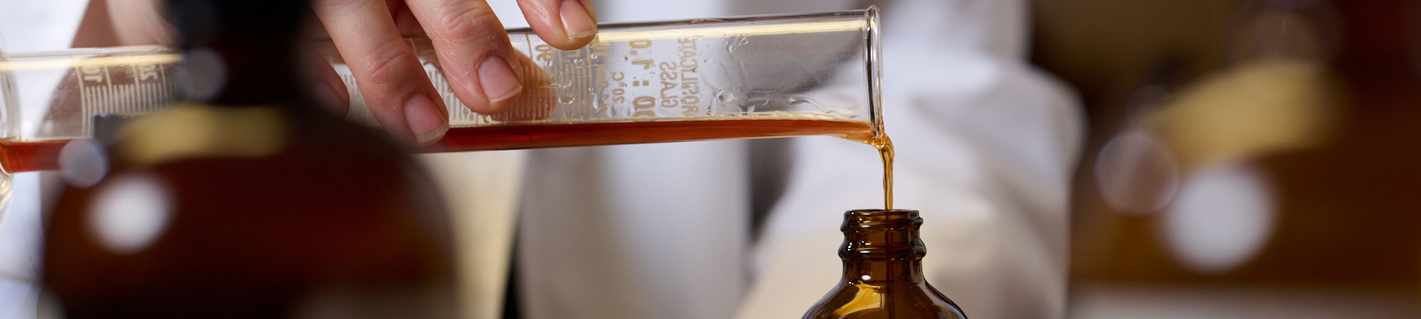 NUHS ND students working in dispensary